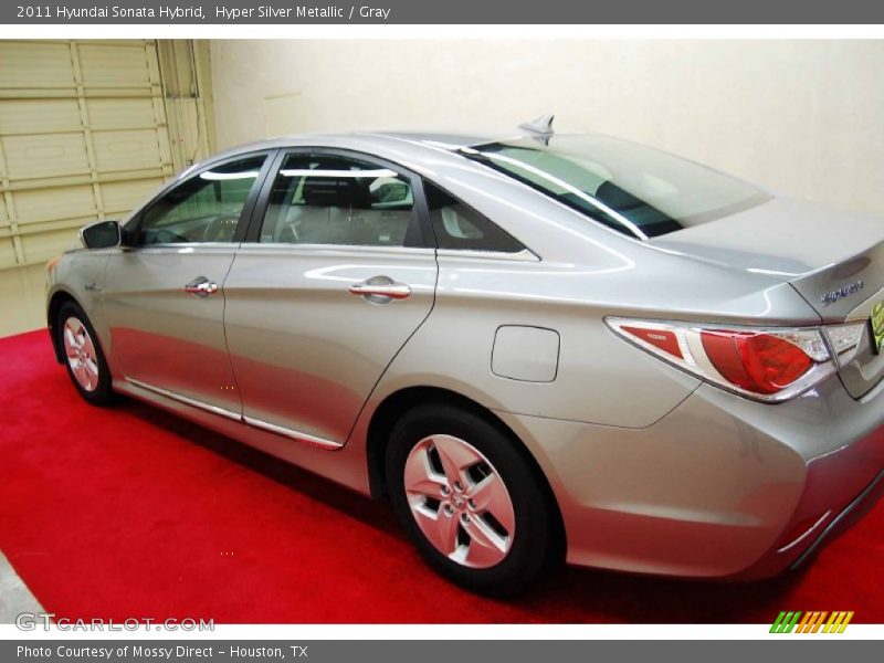 Hyper Silver Metallic / Gray 2011 Hyundai Sonata Hybrid