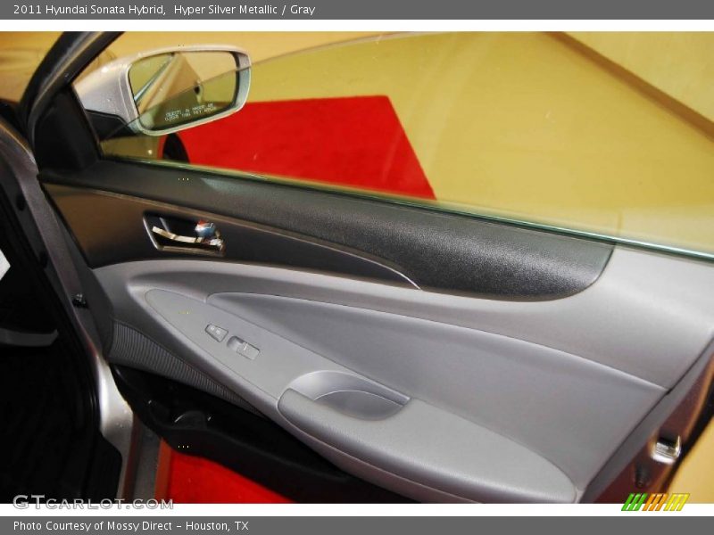 Hyper Silver Metallic / Gray 2011 Hyundai Sonata Hybrid