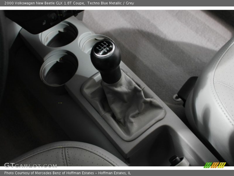 Techno Blue Metallic / Grey 2000 Volkswagen New Beetle GLX 1.8T Coupe