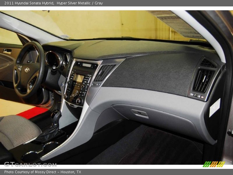 Hyper Silver Metallic / Gray 2011 Hyundai Sonata Hybrid