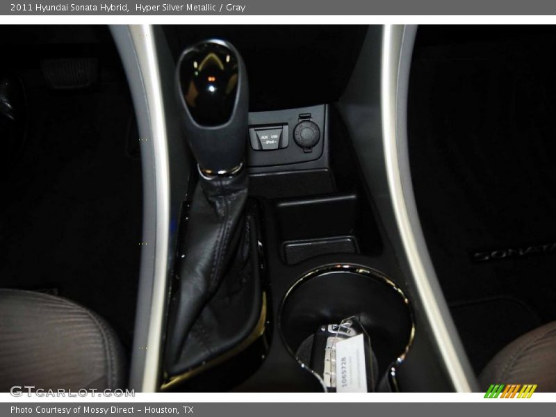 Hyper Silver Metallic / Gray 2011 Hyundai Sonata Hybrid