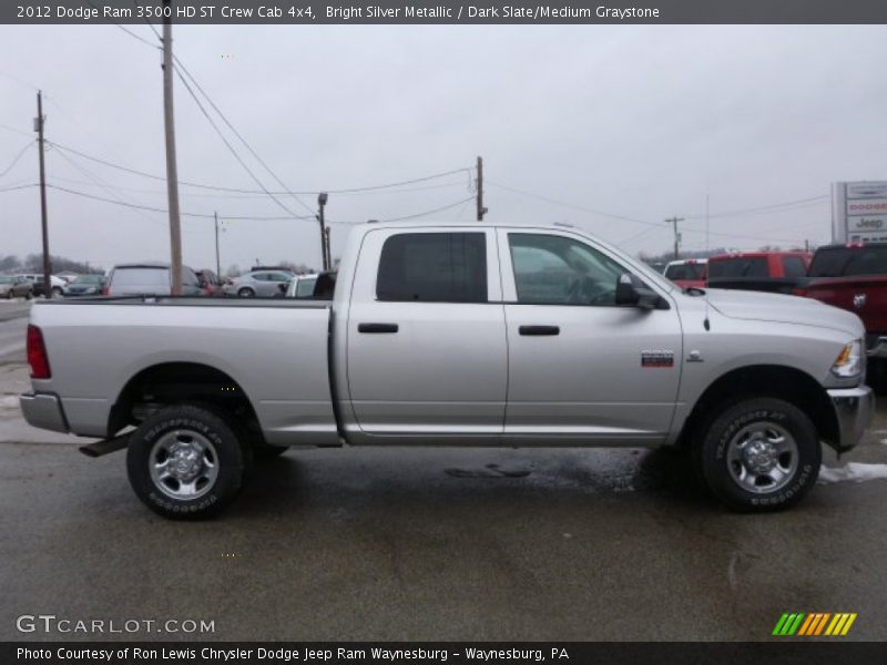 Bright Silver Metallic / Dark Slate/Medium Graystone 2012 Dodge Ram 3500 HD ST Crew Cab 4x4