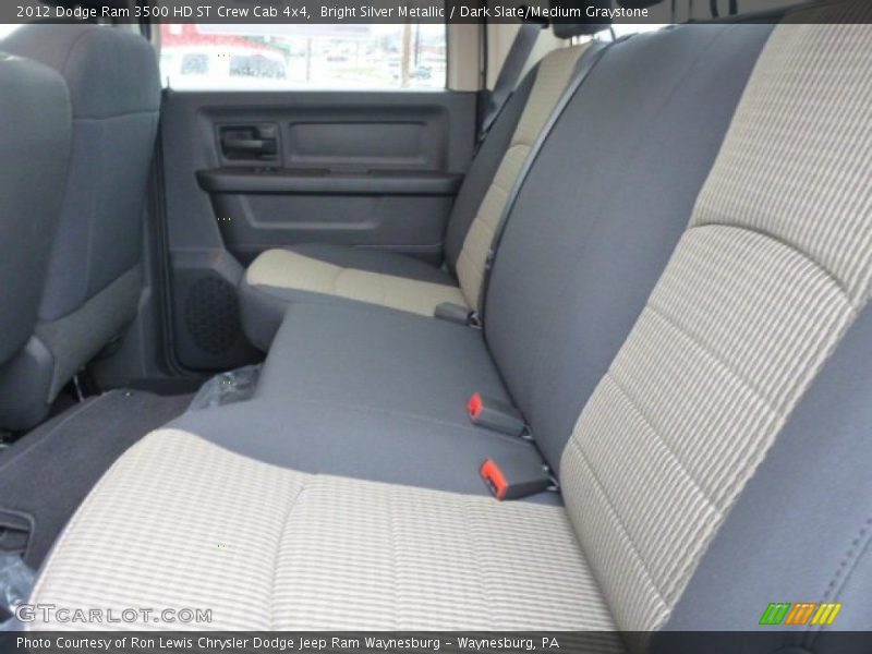 Bright Silver Metallic / Dark Slate/Medium Graystone 2012 Dodge Ram 3500 HD ST Crew Cab 4x4