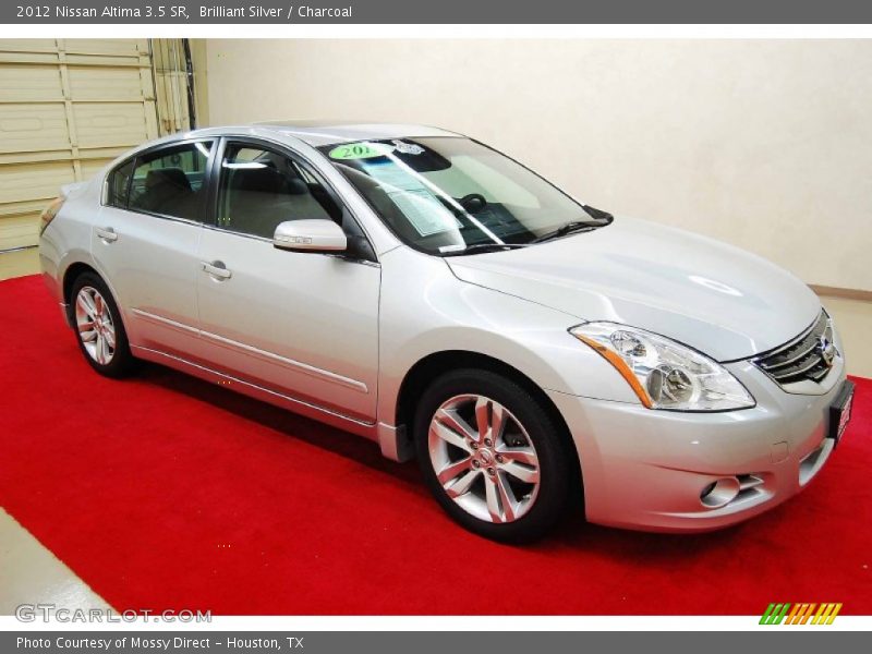 Brilliant Silver / Charcoal 2012 Nissan Altima 3.5 SR