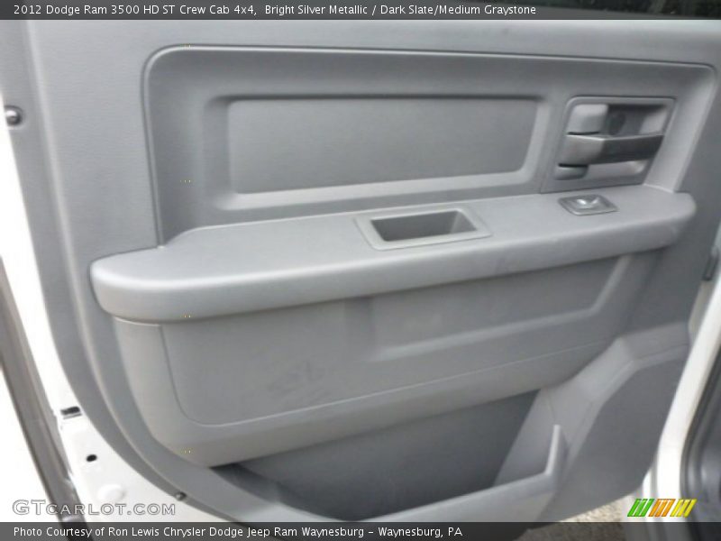 Bright Silver Metallic / Dark Slate/Medium Graystone 2012 Dodge Ram 3500 HD ST Crew Cab 4x4