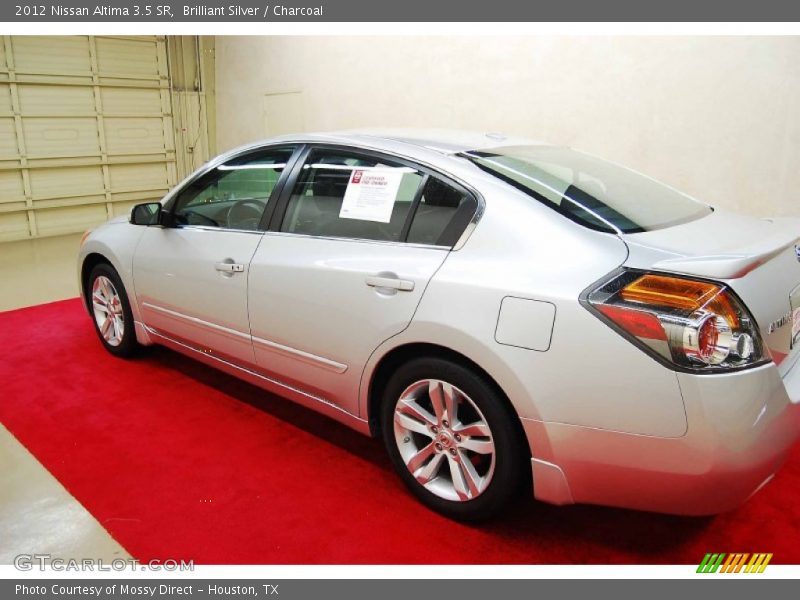 Brilliant Silver / Charcoal 2012 Nissan Altima 3.5 SR