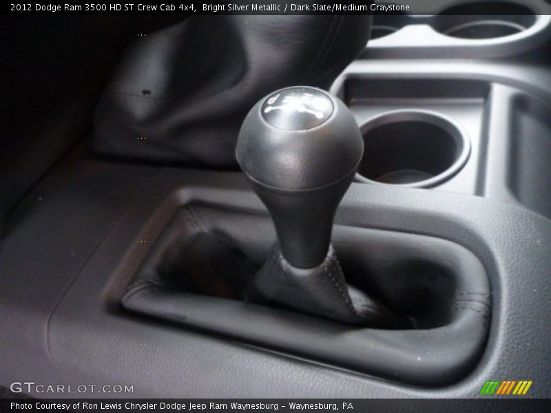 Bright Silver Metallic / Dark Slate/Medium Graystone 2012 Dodge Ram 3500 HD ST Crew Cab 4x4