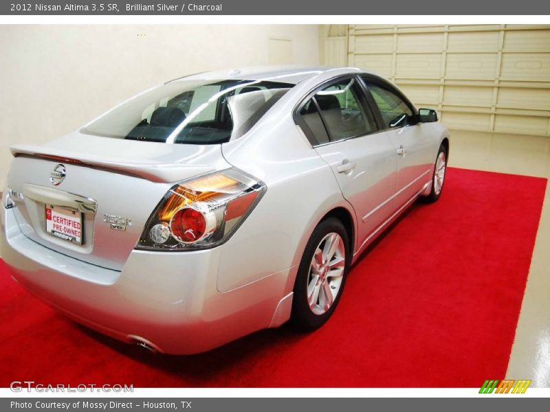 Brilliant Silver / Charcoal 2012 Nissan Altima 3.5 SR