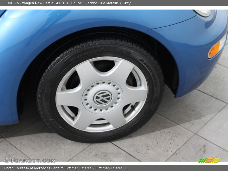 Techno Blue Metallic / Grey 2000 Volkswagen New Beetle GLX 1.8T Coupe