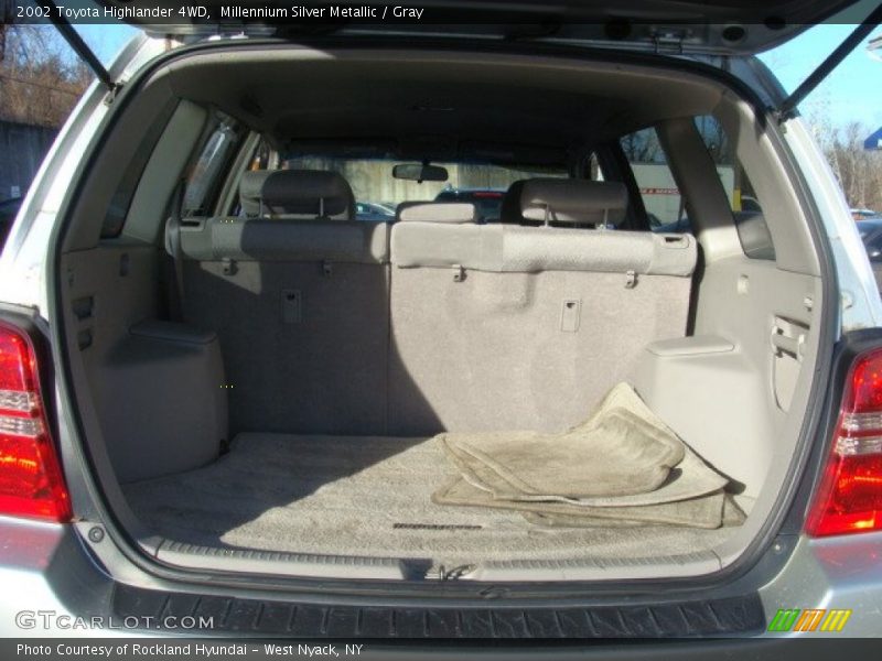 Millennium Silver Metallic / Gray 2002 Toyota Highlander 4WD