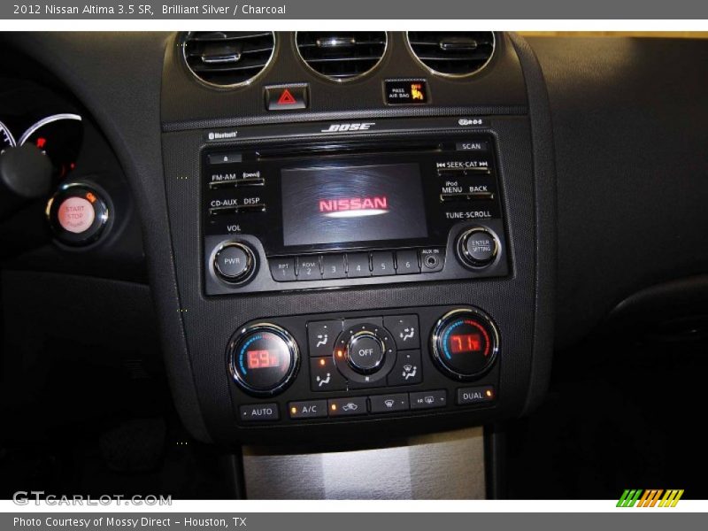 Brilliant Silver / Charcoal 2012 Nissan Altima 3.5 SR
