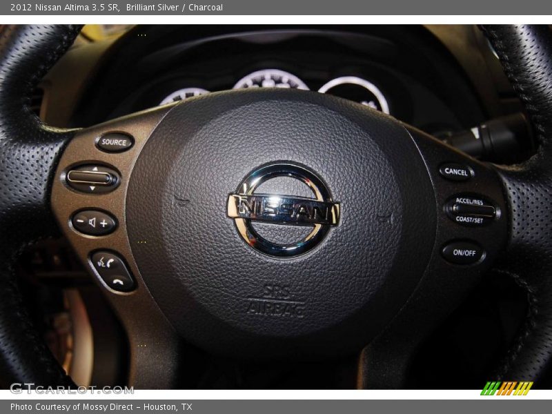 Brilliant Silver / Charcoal 2012 Nissan Altima 3.5 SR