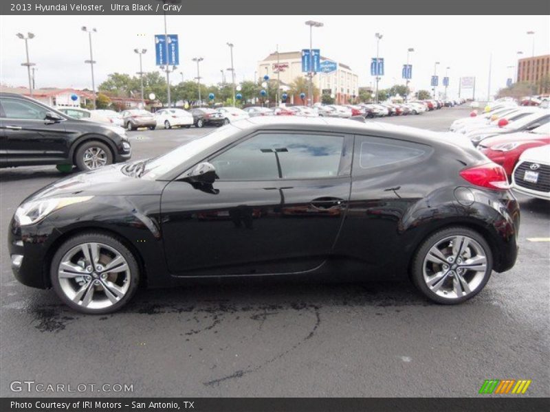 Ultra Black / Gray 2013 Hyundai Veloster