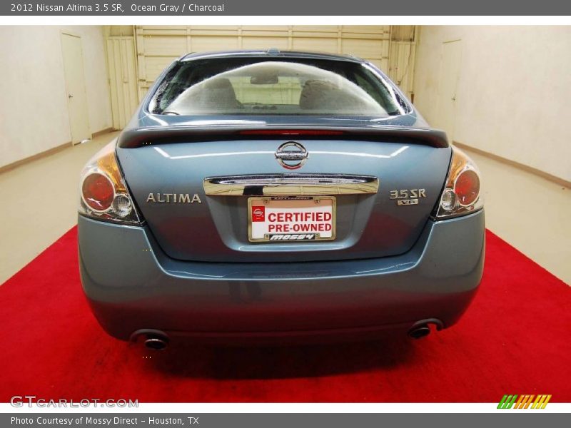 Ocean Gray / Charcoal 2012 Nissan Altima 3.5 SR