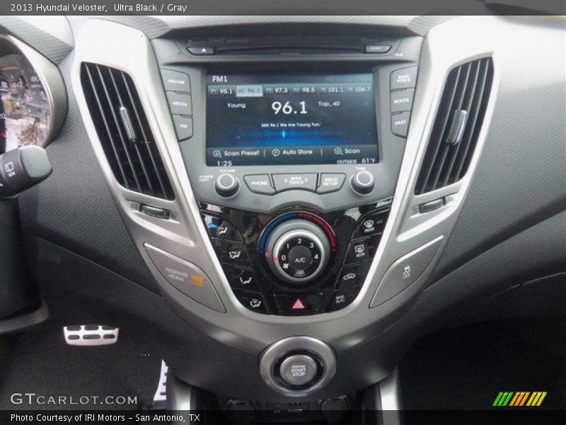 Ultra Black / Gray 2013 Hyundai Veloster