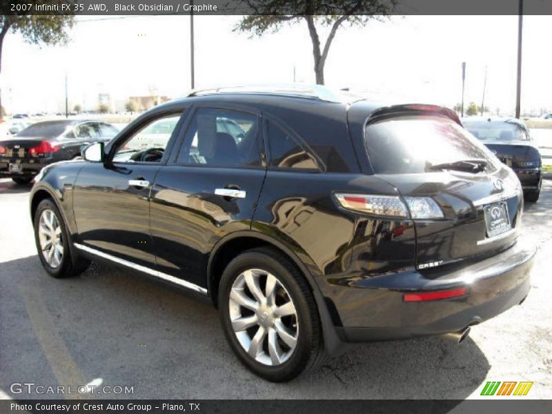 Black Obsidian / Graphite 2007 Infiniti FX 35 AWD