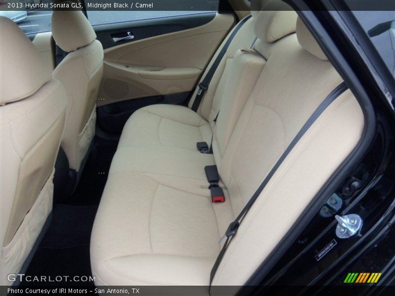 Midnight Black / Camel 2013 Hyundai Sonata GLS