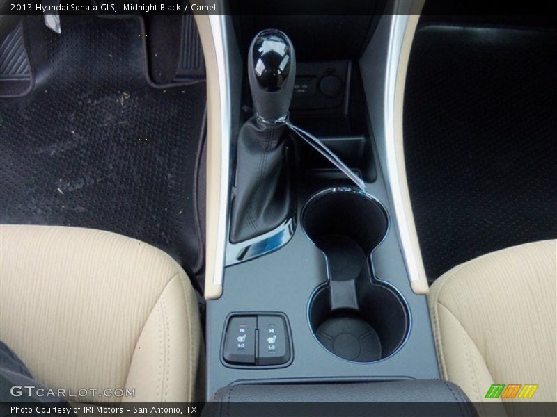 Midnight Black / Camel 2013 Hyundai Sonata GLS