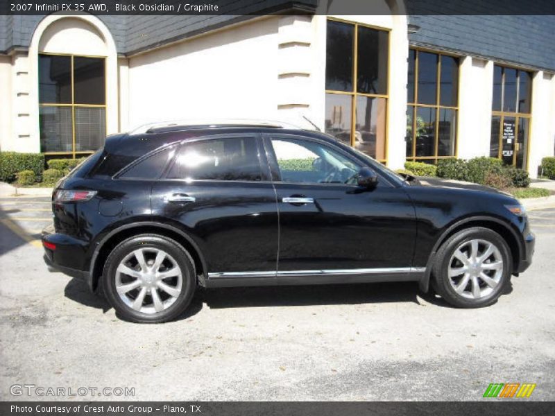 Black Obsidian / Graphite 2007 Infiniti FX 35 AWD