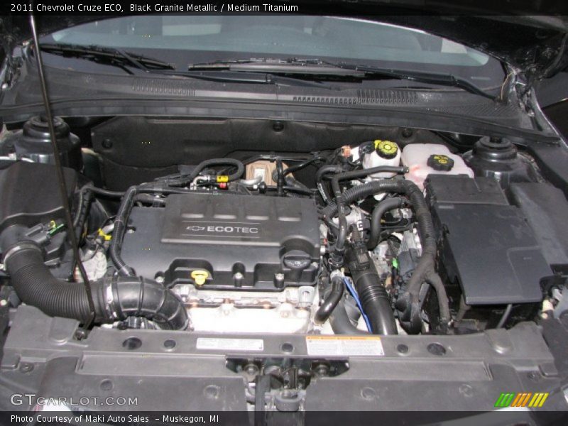 Black Granite Metallic / Medium Titanium 2011 Chevrolet Cruze ECO