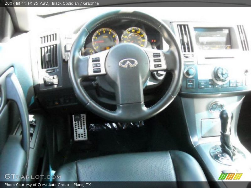 Black Obsidian / Graphite 2007 Infiniti FX 35 AWD