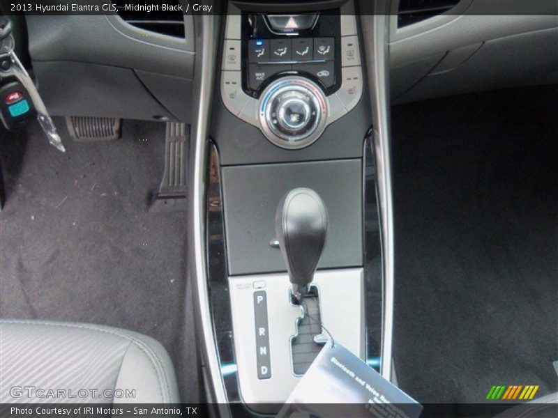 Midnight Black / Gray 2013 Hyundai Elantra GLS