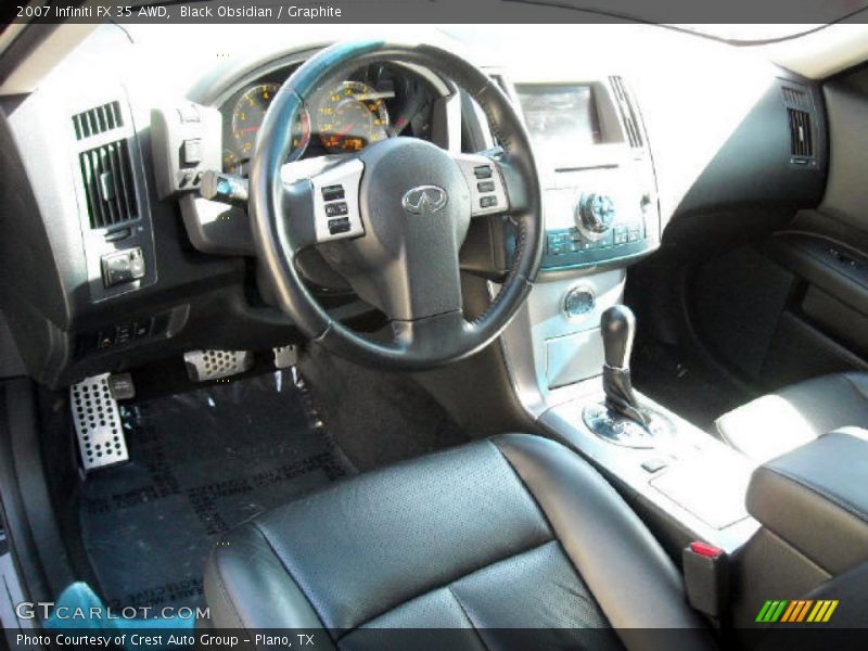 Black Obsidian / Graphite 2007 Infiniti FX 35 AWD