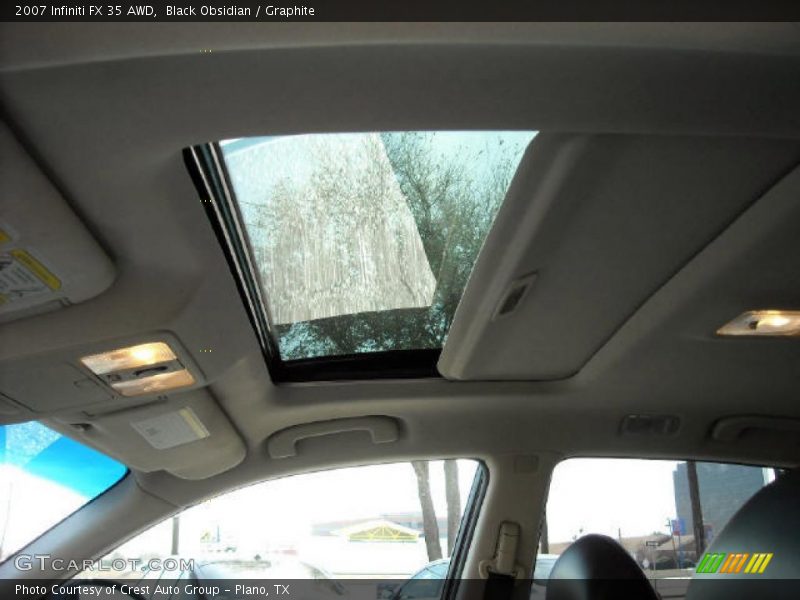 Black Obsidian / Graphite 2007 Infiniti FX 35 AWD