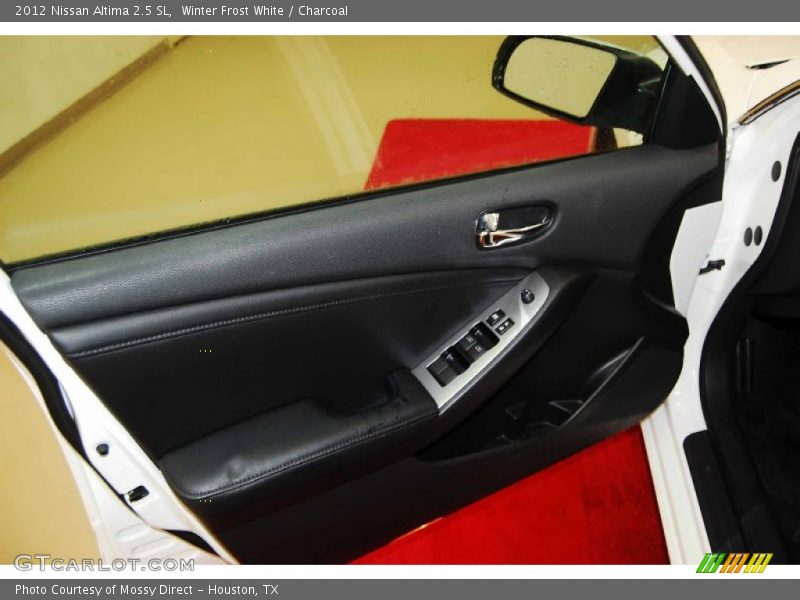 Winter Frost White / Charcoal 2012 Nissan Altima 2.5 SL