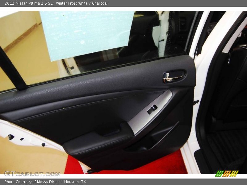 Winter Frost White / Charcoal 2012 Nissan Altima 2.5 SL