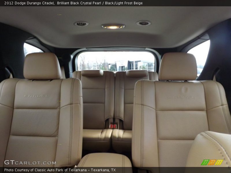 Brilliant Black Crystal Pearl / Black/Light Frost Beige 2012 Dodge Durango Citadel