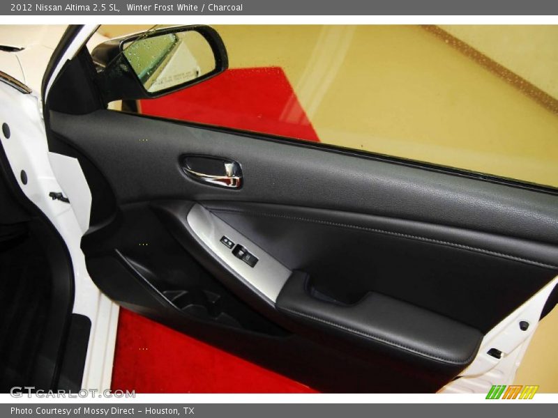 Winter Frost White / Charcoal 2012 Nissan Altima 2.5 SL