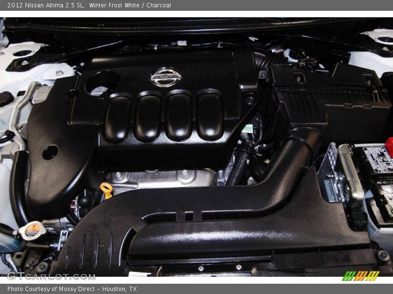 Winter Frost White / Charcoal 2012 Nissan Altima 2.5 SL