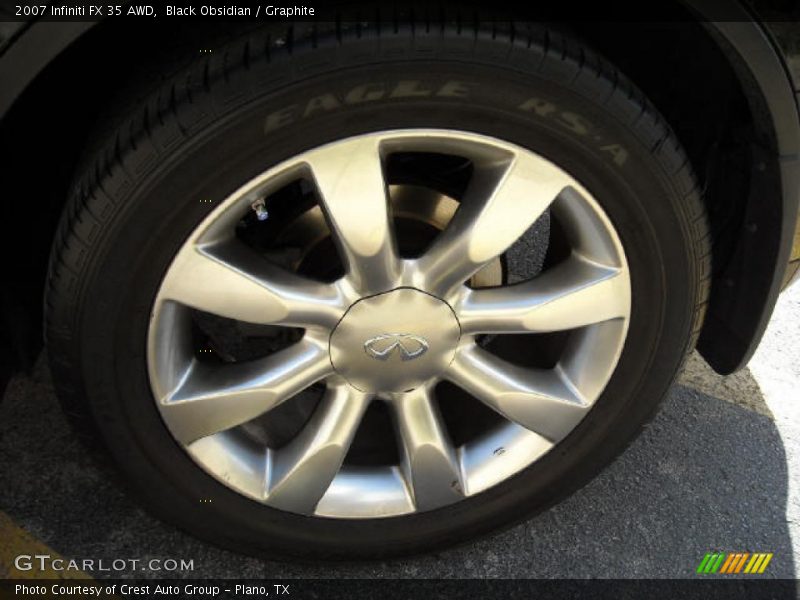 Black Obsidian / Graphite 2007 Infiniti FX 35 AWD