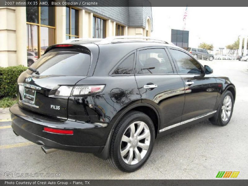 Black Obsidian / Graphite 2007 Infiniti FX 35 AWD