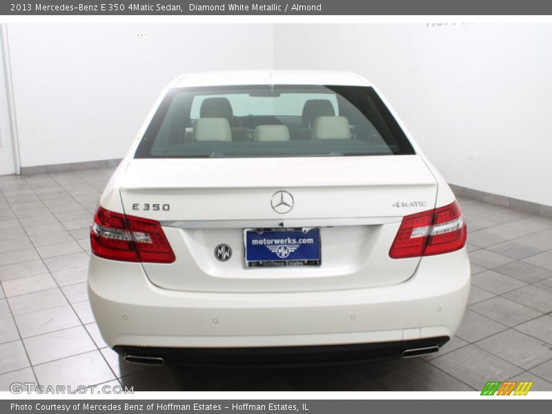 Diamond White Metallic / Almond 2013 Mercedes-Benz E 350 4Matic Sedan