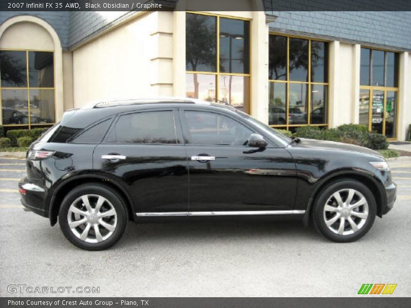 Black Obsidian / Graphite 2007 Infiniti FX 35 AWD