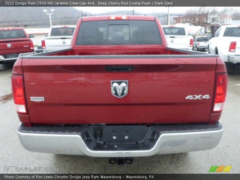 Deep Cherry Red Crystal Pearl / Dark Slate 2012 Dodge Ram 2500 HD Laramie Crew Cab 4x4