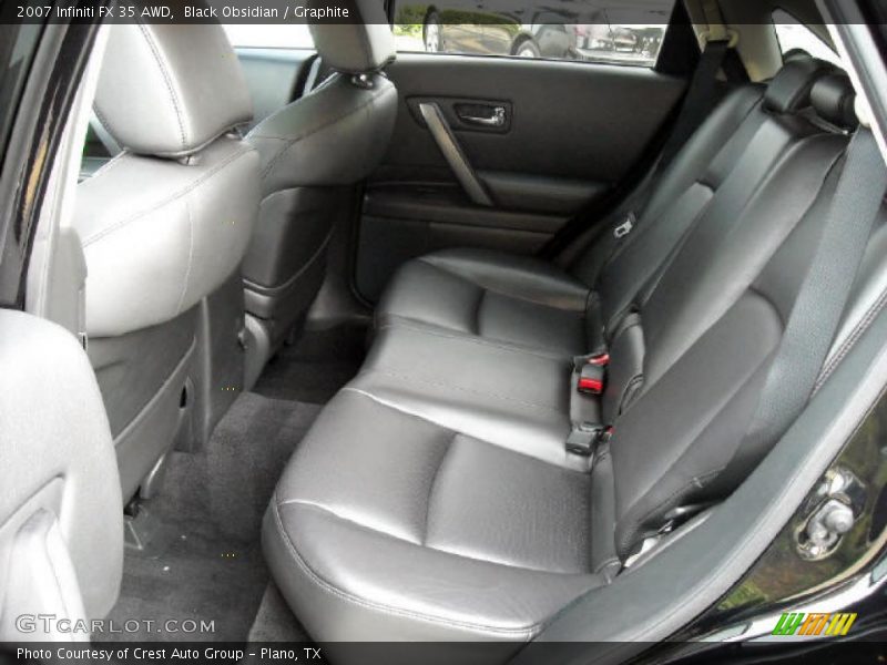 Black Obsidian / Graphite 2007 Infiniti FX 35 AWD