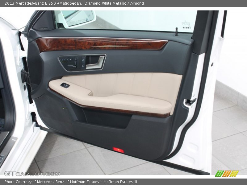 Diamond White Metallic / Almond 2013 Mercedes-Benz E 350 4Matic Sedan