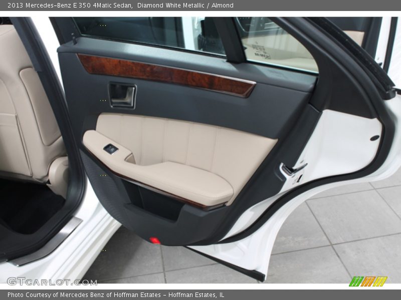 Diamond White Metallic / Almond 2013 Mercedes-Benz E 350 4Matic Sedan
