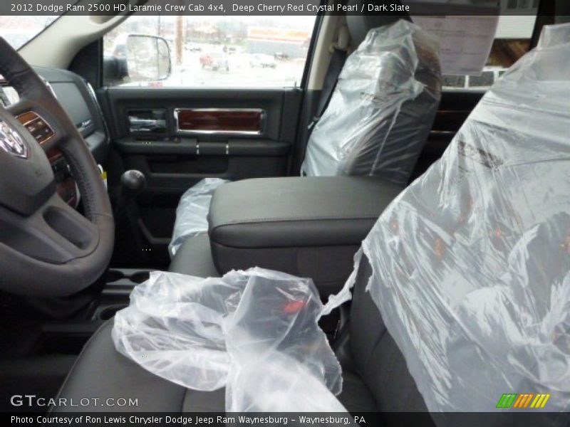Deep Cherry Red Crystal Pearl / Dark Slate 2012 Dodge Ram 2500 HD Laramie Crew Cab 4x4