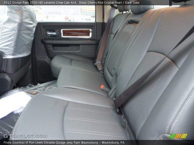 Deep Cherry Red Crystal Pearl / Dark Slate 2012 Dodge Ram 2500 HD Laramie Crew Cab 4x4