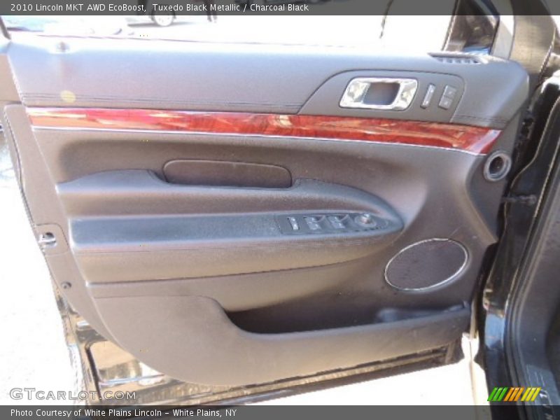 Tuxedo Black Metallic / Charcoal Black 2010 Lincoln MKT AWD EcoBoost
