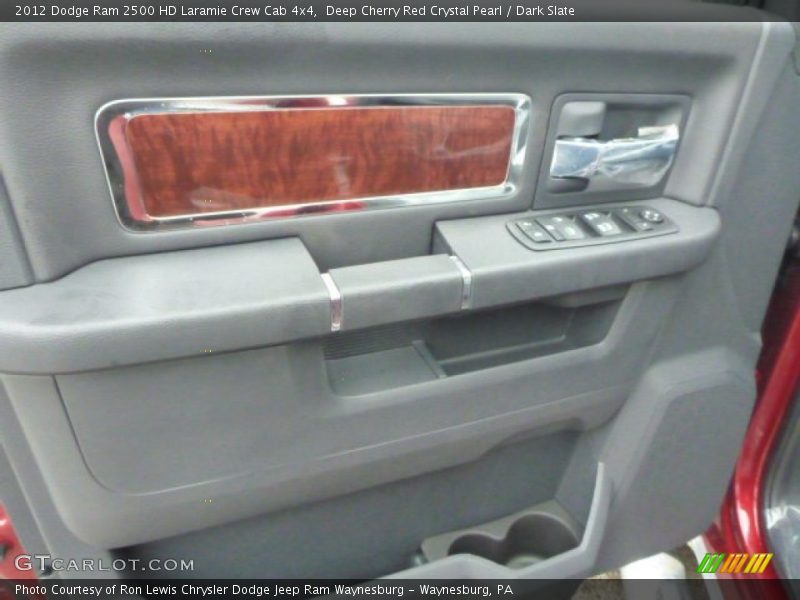 Deep Cherry Red Crystal Pearl / Dark Slate 2012 Dodge Ram 2500 HD Laramie Crew Cab 4x4