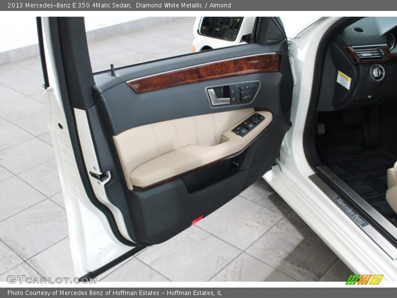 Diamond White Metallic / Almond 2013 Mercedes-Benz E 350 4Matic Sedan