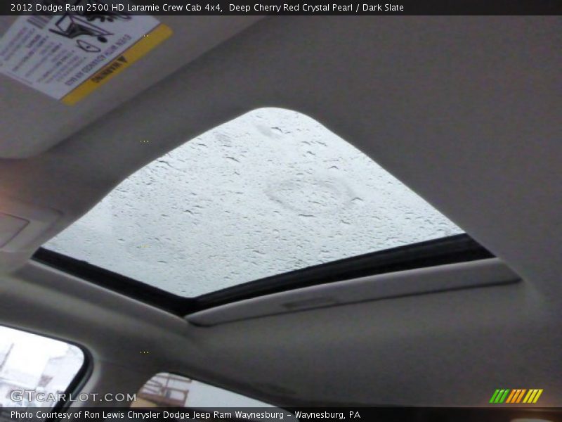 Deep Cherry Red Crystal Pearl / Dark Slate 2012 Dodge Ram 2500 HD Laramie Crew Cab 4x4
