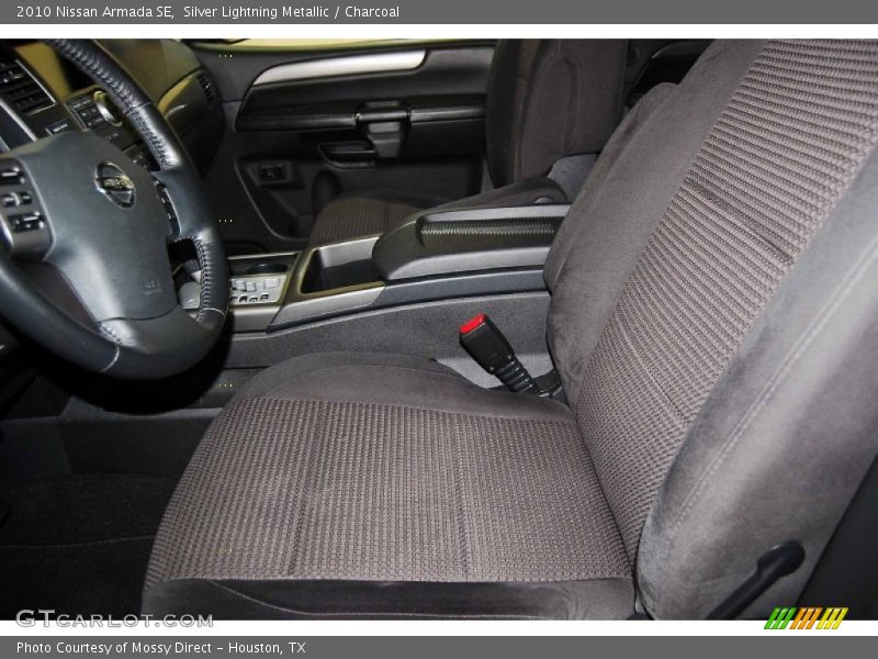 Silver Lightning Metallic / Charcoal 2010 Nissan Armada SE