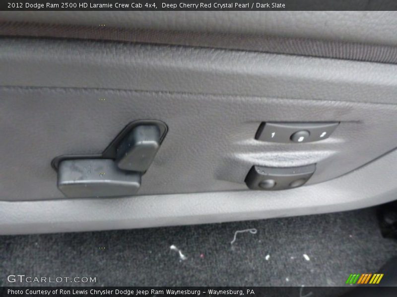 Deep Cherry Red Crystal Pearl / Dark Slate 2012 Dodge Ram 2500 HD Laramie Crew Cab 4x4
