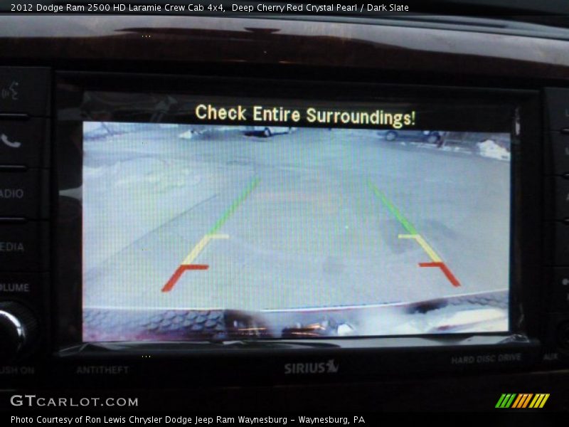 Deep Cherry Red Crystal Pearl / Dark Slate 2012 Dodge Ram 2500 HD Laramie Crew Cab 4x4